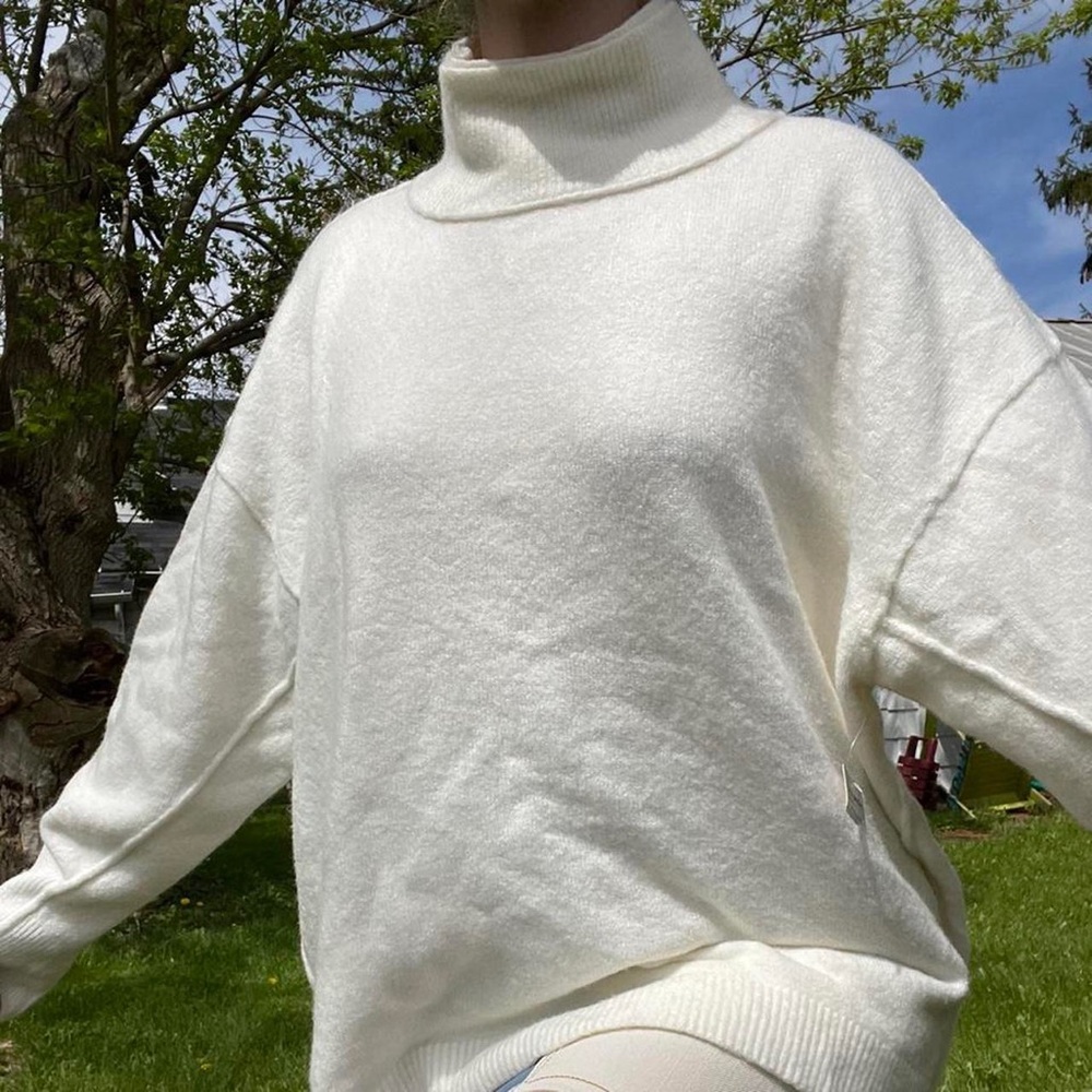 After Glow Mock Neck Tunic Free People Sweater